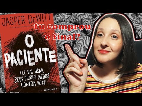 livro O PACIENTE, Jasper Dewitt - Simplesmente VICIANTE ?