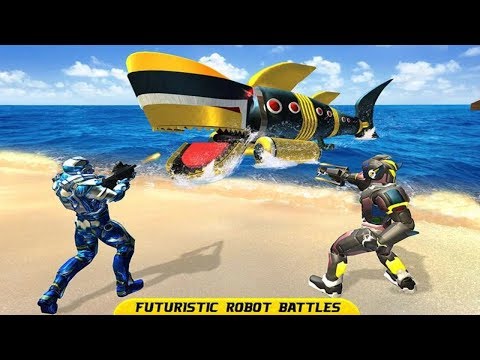 Real Robot Shark Game: Angry Shark Robot Transform Android Gameplay
