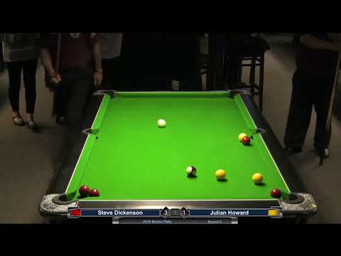 2019 Senior Plate 4 - Round 3 - Steve Dickenson v Julian Howard