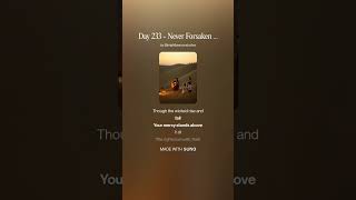 Day 233 - Never Forsaken (Shorts)