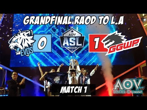 Win Strike! EVOS.AOV vs GGWP.ID #1 Grandfinal ASL AOV - Berangkat Ke L.A