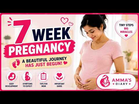 Week 7 Pregnancy | A Face Is Forming Inside You