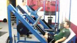 preview picture of video 'Leg Press (Sled) at Princeton Fitness'
