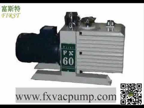 International High Quality Vacuum Pump   Rotary Vane 2 stage Manufacturer in China
