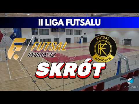 Skrót | Feniks Spedycja Futsal Bydgoszcz - Tartak Krzemiński Futsal Kościan | 2 Liga Futsalu #futsal