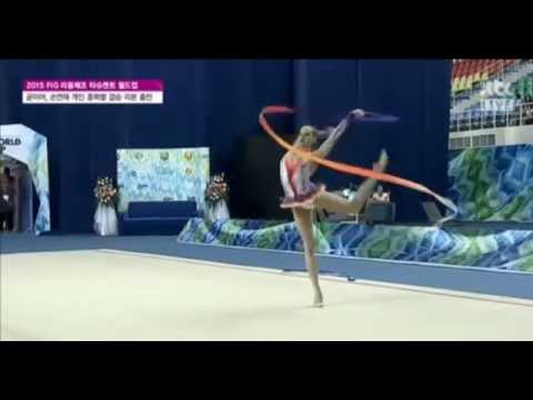 2015 WC Tashkent Katsiaryna Halkina ribbon EF