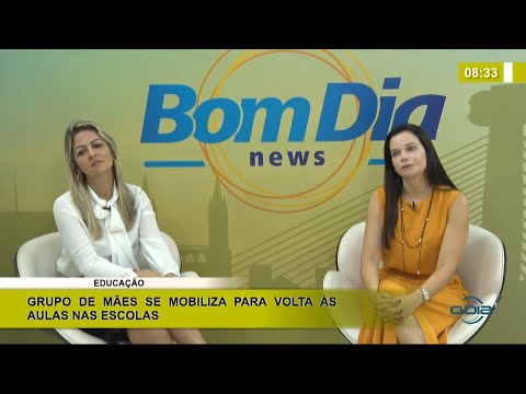 Grupo de mães se mobiliza para volta í s aulas nas escolas e telespectadores interagem 20 01 2021