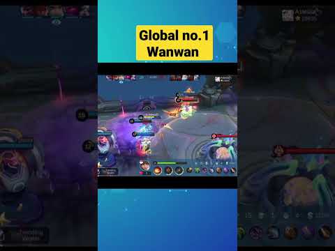 Global no.1 Wanwan #mobilelegends #mlbb #wanwan