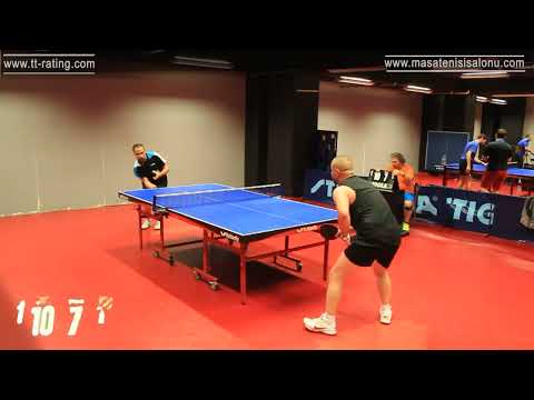 179.TT-Rating Turnuvası - Masa Tenisi - Table Tennis - Match
