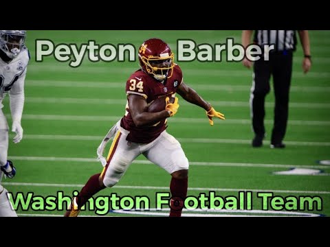 Peyton Barber 2020-21 Season Highlights | Power Back 💪 | Washington Football Team