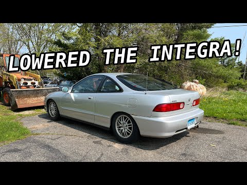 $5000 Budget Integra Build Part 2: $200 COILOVERS INSTALL!!