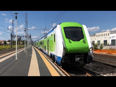 CORSE PROVA IN COMANDO MULTIPLO PER I NUOVI ETR521 CARAVAGGIO DI TRENORD!