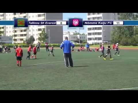 Tallinna SK Everest vs Nõmme Kalju FC - 0:11 (täispikkuses) | ENMV 2014, Liiga E2.I - V voor