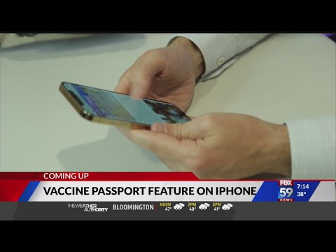 iPhone wallet will store proof of vaccine