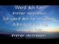 Glasperlenspiel - Nie Vergessen 