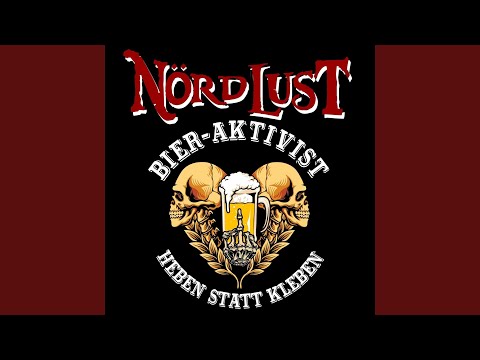 Bier-Aktivist Heben statt kleben