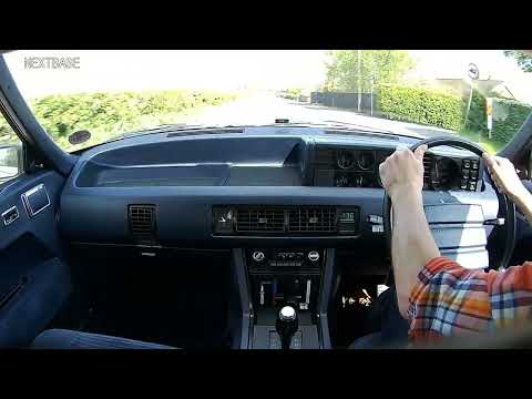 Rover SD1 V8 Drive driveout onboard footage fast