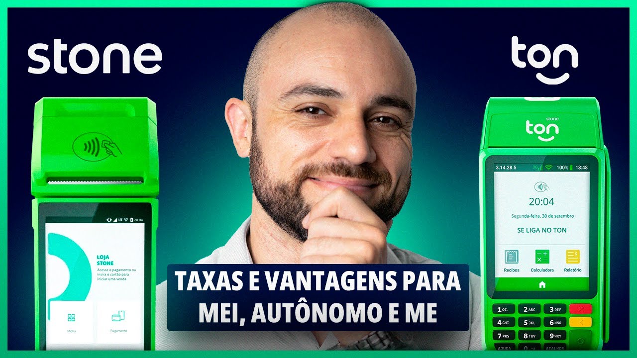 💳Qual a Melhor MÁQUINA DE CARTÃO Para o EMPREENDEDOR | Ton ou Stone? [Comparativo]