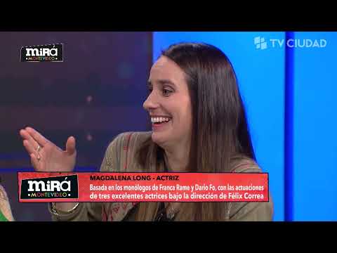 Mirá Montevideo - Entrevista a Leonor Svarcas y Magdalena Long por la obra "Quiéreme(te) siempre"