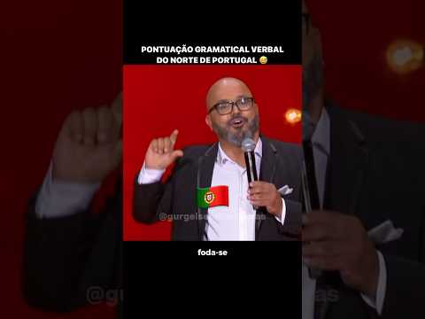 Pontuação Gramatical Verbal do Norte de Portugal 🇵🇹😅 #brasileirosemportugal #moraremportugal