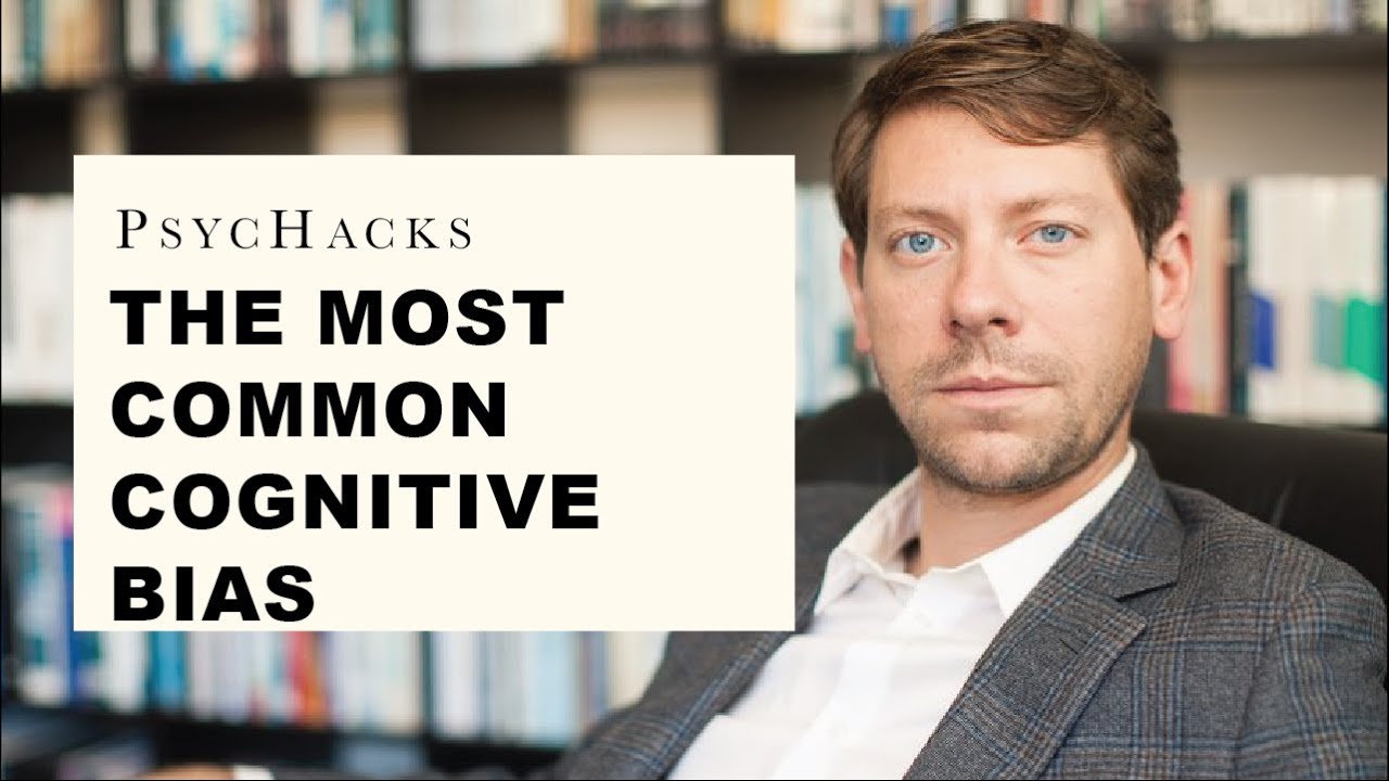 The most COMMON COGNITIVE BIAS: what is the fundamental attribution error?