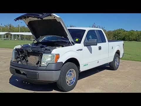 2014 White /GRAY Ford F-150 (1FTEX1CM0EK) with an 3.7L V6 DOHC 24V engine, 6A transmission, located at 17760 Hwy 62, Morris, OK, 74445, (918) 733-4887, 35.609104, -95.877060 - Photo#32