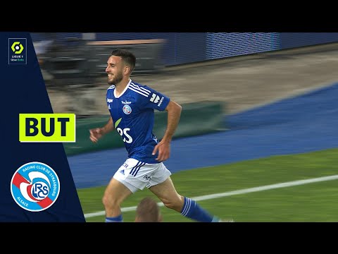 But Adrien THOMASSON (28' - RCSA) RC STRASBOURG ALSACE - CLERMONT FOOT 63 (1-0) 21/22