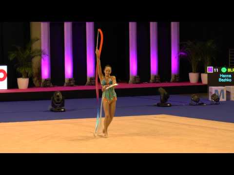 BM 2014 Finals Hanna Bazhko, Ribbon, Belarus