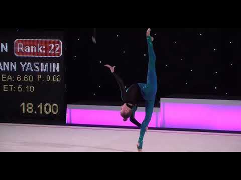 Polina Karika Senior Clubs AA 30,750 - International Tournament "Miss Valentine 2023"
