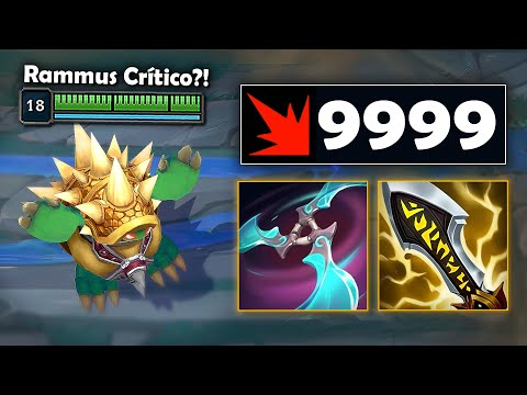 PROBANDO RAMMUS PERO FULL CRÍTICOS Y CADA BÁSICO QUITA 80% DE VIDA