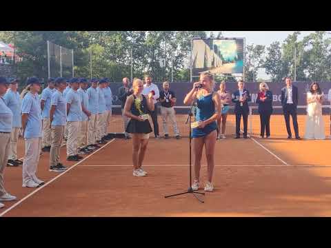 DISCURSURI EMOTIONANTE DARYA ASTAKHOVA & ANDREEA ROSCA | Campioanele de la dublu | BCR IASI OPEN