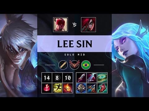 Lee Sin Mid vs Katarina - BR Grandmaster Patch 25.17