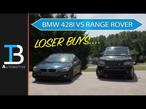 Race with a Penalty: Range Rover vs. BMW 428i Race to the Lake Video