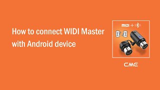How to add WIDI Master Bluetooth MIDI function for standard MIDI devices
