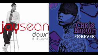 Baby, Are You Down Forever (Chris Brown Forever / Jay Sean Down Mash Up)