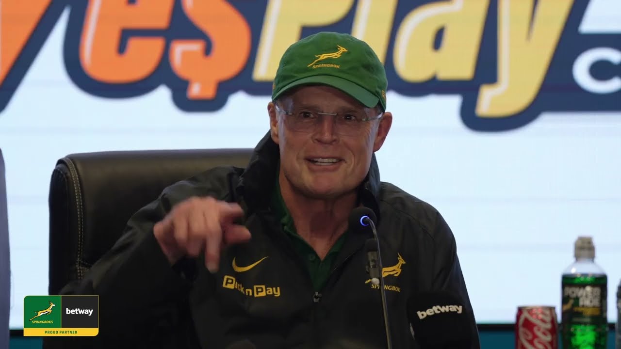 Rassie Erasmus & Siya Kolisi | Springbok Press Conference | 20 June 2026
