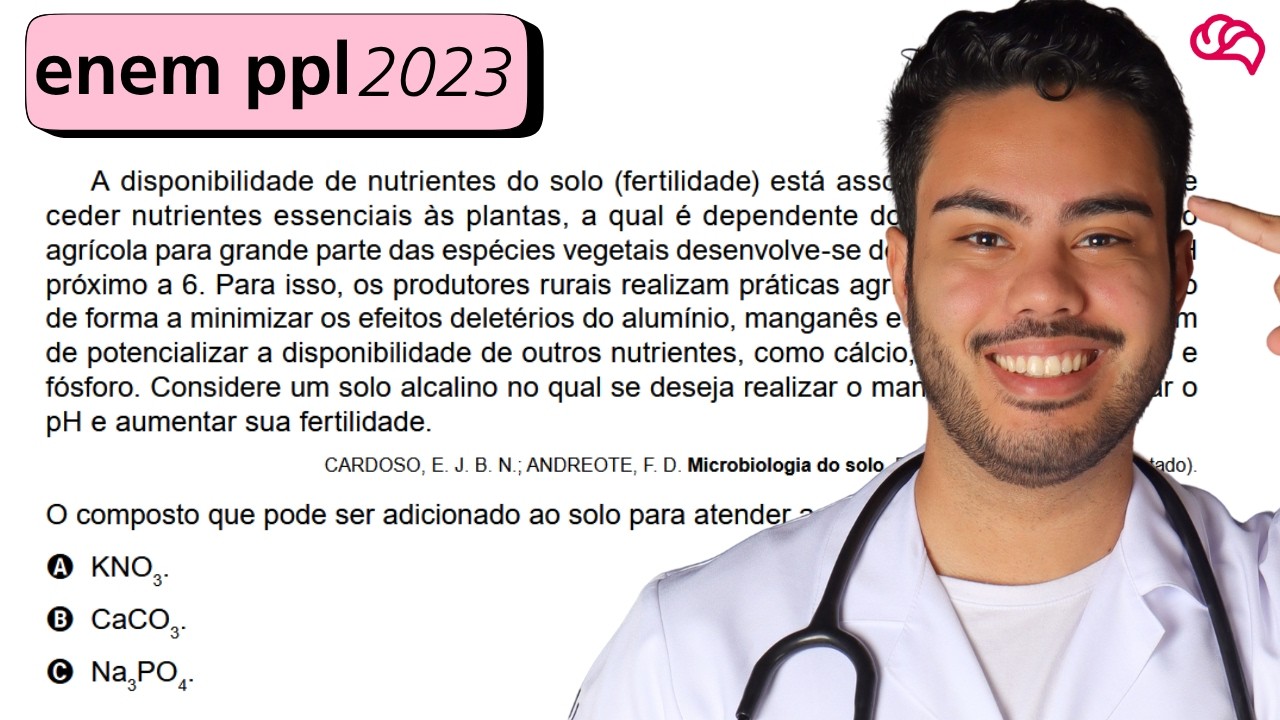 Resolução em Vídeo — Questão 98 ENEM 2023 PPL