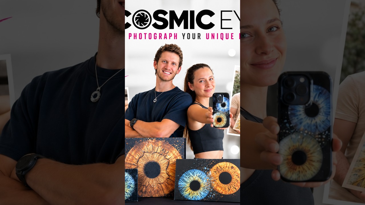 Promotional video thumbnail 1 for Cosmic Eye – Interactive Eye Photography