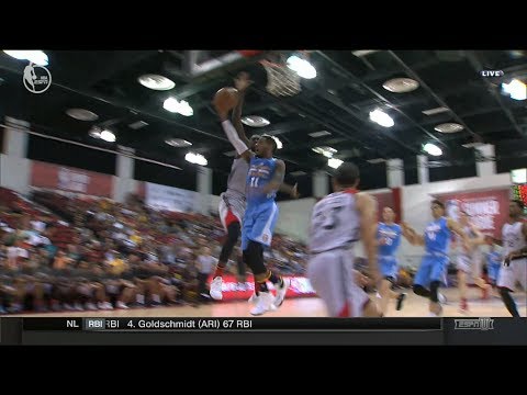 Raptors Summer League: Siakam Denies Morris - July 10, 2017