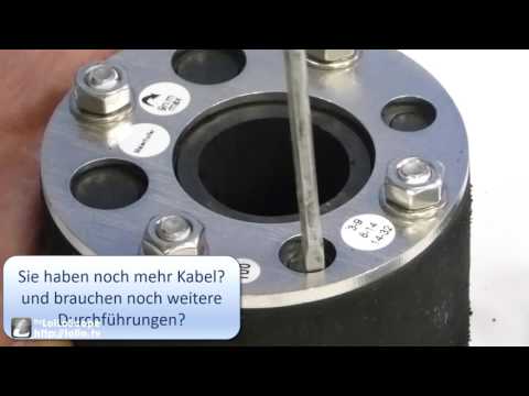 Anleitung Mehrfachdurchführung Segmente entfernen