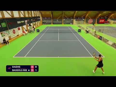 Josy Daems vs Marina Bassols Ribera R32 W75 Petange 18 November 2025 Luxembourg