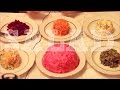 ASMR MUCKBANG SALADS DEGUSTATION Food Tasting