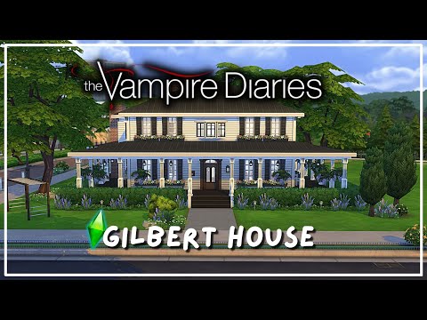 The Vampire Diaries - Gilbert House (Elena's House) | The Sims 4 Speed build