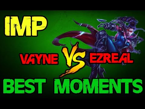 LGD Imp as Vayne vs Ezreal | BEST MOMENTS