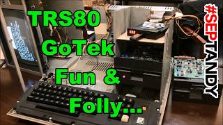 Attaching a GoTek to a TRS-80 Model 3 - #SepTandy