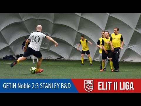 GETIN Noble 2:3 STANLEY B&D - ELIT II Liga ZIMA 2017
