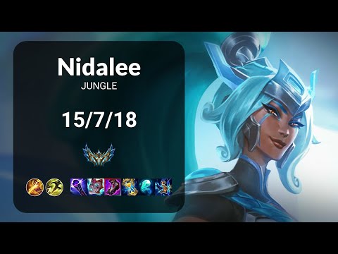 Nidalee vs Xin Zhao JUNGLE - KR CHALLENGER Patch 15.12