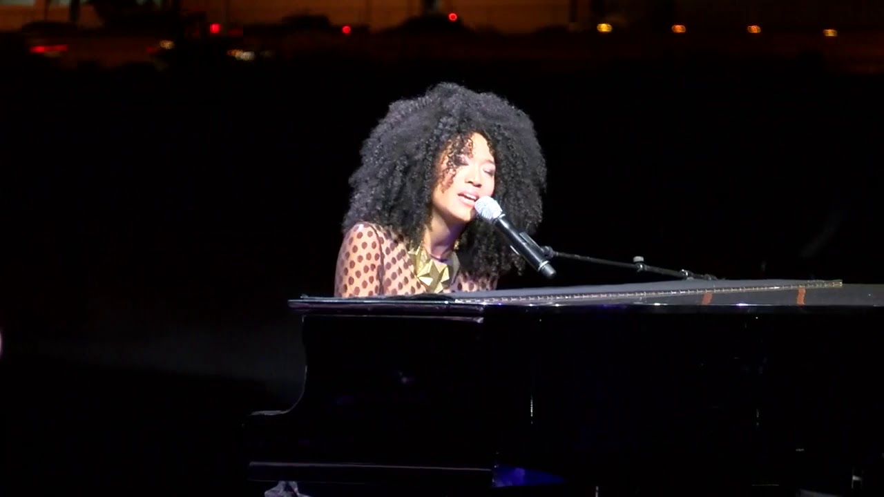 Judith Hill performs 'Rise Up' at Las Vegas Raiders Groundbreaking ceremony