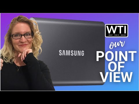 Samsung T7 Portable External Drive - WTI product video review