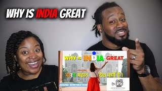 🇮🇳 American Couple Reacts "WHY IS INDIA GREAT 1 | भारत महान क्यों है 2"